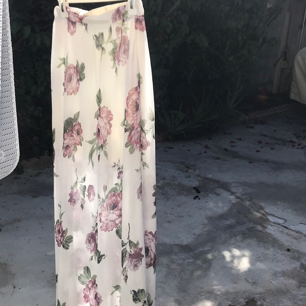 Floral Maxi Skirt